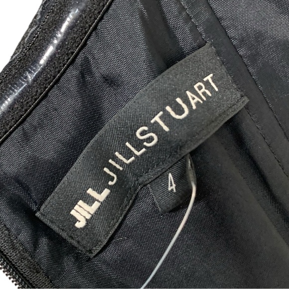 Jill Stuart Sija chiffon Cocktail Evening Dress Black - Picture 14 of 14